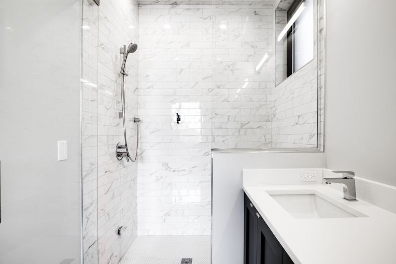 Elegant Shower with Tiles